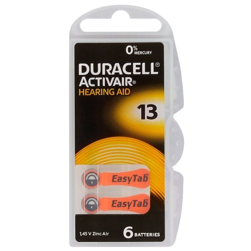 Батарейка для слухового аппарата Duracell Activair 13